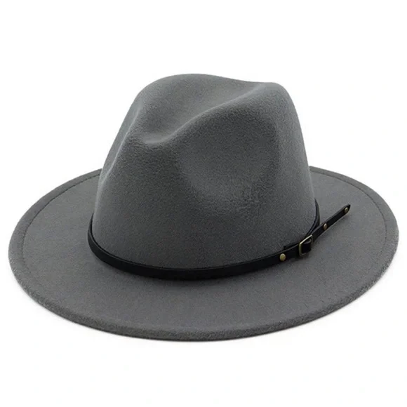 Accessories | Grey Blogger Style Stylish Fedora Ladies Hat  display picture 3